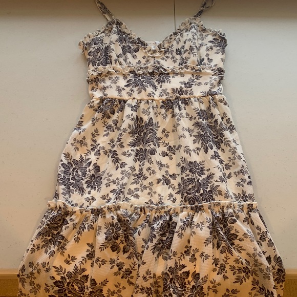 bailey blue floral dress - Picture 3 of 4